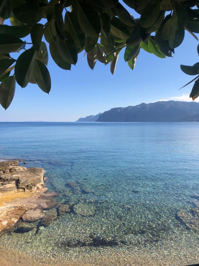 The Island House - Family Size Apt - Overlooking The Aegean - 3 Steps From The Beach Mochlos Luaran gambar